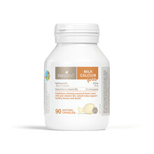 澳大利亚 佰澳朗德Bio Island 比奥岛 儿童补钙牛乳提取液体乳钙 90粒/瓶 