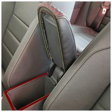 定制皮质汽车扶手箱套手扶箱套中央扶手箱全包四季保护套 灰皮灰格（绗绣皮） 备注车型