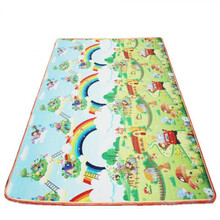 【好店认证】爬爬垫家用地板垫防抠加厚防潮垫爬行垫加厚婴儿童子家用可折叠 双面加厚1.5cm(同行虚标3cm) 1.2米*1.8米