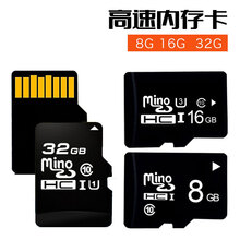简之内存卡手机存储卡tf卡c10行车记录仪高速sd小卡u3音箱mp3拓展卡 usb电脑读卡器