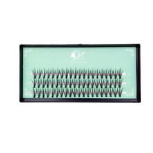 网红貂毛单簇20根0.05婴儿弯嫁接朵毛睫毛自然浓密超软种植假睫