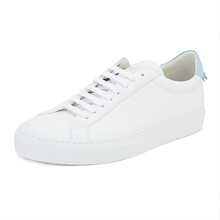 纪梵希 GIVENCHY 男士白色牛皮蓝色鞋跟休闲鞋运动鞋 BH0002H0FS 128 41