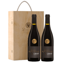 超市	【帕克评分超90分】法国露颂原瓶进口红酒罗纳河谷产区AOC干红葡萄酒750ml 特级村GRUS级2支礼盒装
