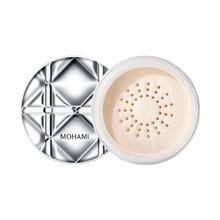 丝柔空气定妆蜜粉持久保湿细腻粉质提亮肤色轻盈控油散粉 2#象牙白(珠光)