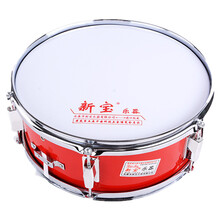 新宝 14英寸小军鼓少先队学生仪仗队演奏打击乐表演军鼓不锈钢烤漆小军鼓 14英寸（鼓棒+鼓带）