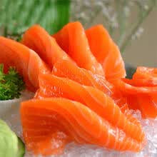 海鲜冰鲜三文鱼现杀刺生辅食新鲜日式料理寿司生鱼片即食生吃 一份装 去皮净重420g左右