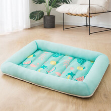 神经猫 狗窝猫窝夏季宠物狗狗窝垫子凉席金毛贵宾比熊泰迪中型犬小型犬狗屋狗床狗垫用品 S码