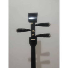 河南坠子乐器坠胡木板大小三弦坠琴精品琴盒琴弦坠子书坠胡乐器 机械轴坠胡带盒