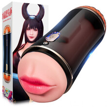 全自动飞机杯双头双震男用震动夹吸互动发声成人情趣性用品 【双头双震|互动发声】黑色