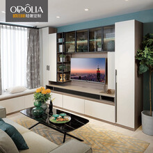 欧铂丽全屋定制餐边柜整体客餐厅收纳电视柜衣柜鞋柜家具定做 定制金