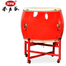 鑫声威-ZG16战鼓牛皮鼓大鼓龙鼓威风锣鼓中国红成人儿童演出开业庆典文化活动可定制堂鼓