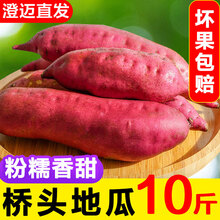 娇瑰 精选品质 海南桥头富硒红薯澄迈番薯新鲜黄心红薯10斤【坏果包赔】 9斤 小果