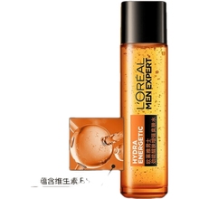 欧莱雅控油祛痘护肤霜补水保湿细致毛孔水凝露擦脸油搽脸护脸霜春夏季搓面油男摸脸抹脸抗皱 欧莱雅男士劲能醒肤增强爽肤水130ml