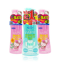 日本进口未来VAPE驱蚊水防蚊虫叮咬天使3倍驱蚊水室内户外儿童婴儿用止痒驱蚊喷雾防蚊液组合装电蚊香液 蜜桃香2瓶+柑橘1瓶