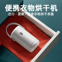 干衣机 烘干机家用 烘衣机衣物衣服护理机内衣内裤消毒机小型折叠烘干风干机器婴儿干衣盒波尼思 牛奶灰