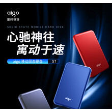 爱国者【精选好物】迷你小巧便携式wintogo手机电脑两用ssd移动硬盘固态1t高速大容量Typ 1TB红色【防震包+2种转接头+皮套】