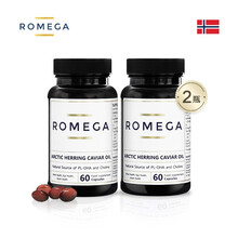 ROMEGA磷脂Omega-3挪威鱼籽油 北极天然营养 原装进口 60粒*2瓶