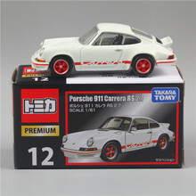 多美卡保时捷 TOMICA合金车PREMIUM 黑盒TP12 保時捷911跑车 CARRERA 现货日版 带塑封 送保护盒