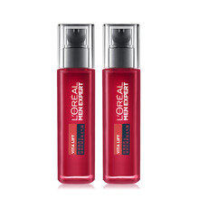 欧莱雅 (LOREAL) 男士面霜爽肤水乳锐能抗皱元气露补水保湿护脸霜护肤品套装 110ml