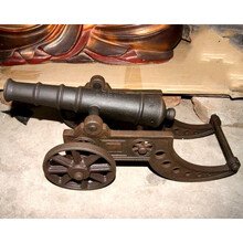 依莲妃  红衣 大炮 模型纯铜 摆件 铁炮 复古铜炮大号 铁炮小号