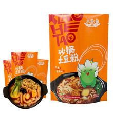 超市	小和淘 砂锅土豆粉275g*3 东北鲜土豆粉 送料包