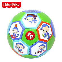 费雪儿童足球皮球婴幼儿男宝宝幼儿园专用踢足球类婴儿玩具1-3岁  F0911H1儿童猴子足球13cm