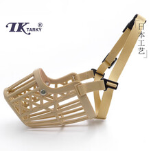 TARKY狗狗口罩嘴套防咬人捡食乱吃透气防止吠叫泰迪金毛宠物用品 106 嘴围：32厘米