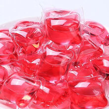 景超富康 洗衣液凝珠机洗持久留香香珠洗衣球去污 红色玫瑰【红色】 100颗袋装