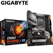 技嘉AORUS Z590电竞游戏主板 1200针 小雕PRO 支持intel 10代 11代CPU Z590 GAMING X