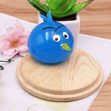 发泄减压解压出气发泄球水球水果球番茄西红柿捏捏乐出气儿童玩具拆封后不退换 愤怒的小鸟-蓝色1个