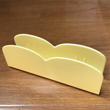 儿童折叠游戏围栏新款固定夹家用室内婴儿护栏配件底座防滑器卡扣 黄色平角1个