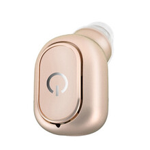 酷斯基 无线耳机车载运动入耳塞式 适用于华为p20 p10 mate10荣耀v10 土豪金