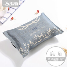 适用于特斯拉MODELSteslaS75DS90DS100DMODEL3MODELY车载纸巾盒卡通可 鹿角