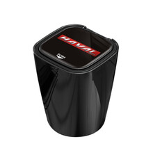 适用于m6plus烟灰缸 哈佛哈弗M6plus大狗H6二代版第三代车载烟灰缸汽车内装饰用品 【黑色】【车载烟灰缸】【哈佛车标】