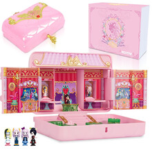 叶罗丽宝石盒子玩具声光魔法棒女孩儿童公主仙女棒精灵梦宝杖叶罗丽娃娃卡通动漫同款套装 叶罗丽娃娃店