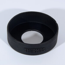 膳魔师保温杯JNL-JNR-FFM500耐磨滑杯垫底座硅胶保护套底托65mm 黑色6.5cm带logo厚实质优