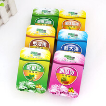 草珊瑚润喉糖润喉片助爽 清凉爽口薄荷糖 清口糖果润喉含片 罗汉果草珊瑚西瓜爽金银花蜜炼枇杷胖大海可选 6盒装（6种口味各1盒）