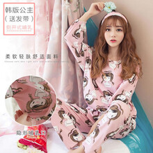 月子服夏季孕妇睡衣产后喂奶衣怀孕产妇哺乳期春秋薄款家居服套装 小女孩 M【建议80-100斤穿】