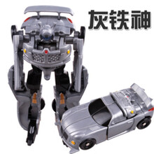 迷你变形玩具机器人玩偶擎天大黄蜂柱金刚5汽车人口袋玩具 爵士