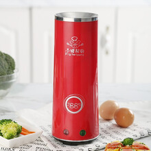 小猪帮厨家用蛋卷机煮蛋器鸡蛋杯迷你煎蛋器蛋包肠机 大红色