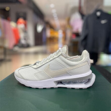 耐克（NIKE）运动鞋女鞋新款AIR MAX气垫缓震轻便休闲鞋跑步鞋 DM0001-100白色 37.5
