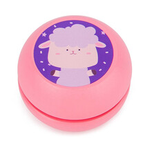 芊煜（QAINYU)儿童悠悠球女孩男孩礼物幼儿园彩色可爱溜溜球玩具木制YOYO溜溜球 粉色小羊木质悠悠球