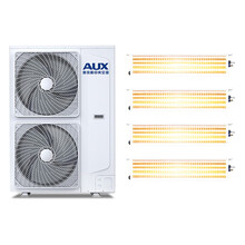 奥克斯(AUX)中央空调小多联机一拖三一拖四一拖五风管机一级能效包安装家用空调 小6匹一拖四（适用90-120㎡）