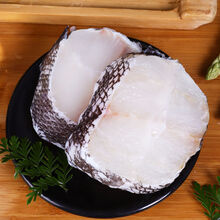 大块深海鳕鱼片深海鳕鱼段鳕鱼排冷冻鳕鱼块鱼肉 精选中段【有冰衣】 1斤试吃装