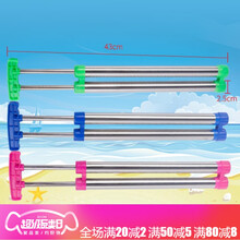 2019双管单管漂流水枪抽拉直筒式儿童玩具水枪水炮压力大射程远csq 双管43厘米 标准配置