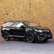 1：18 原厂本田2CRV 2017款 XRV汽车模型车模 本田URV 越野车模型新款车模 2021年新款 CRV 黑色