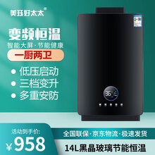 好太太 燃气热水器家用液化气强排恒温14L16L升变频热水器 14L黑晶玻璃ECO节能恒温-液化气款【上门安装】