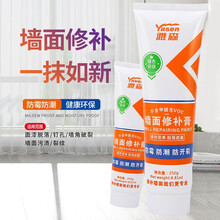 【沙溢代言】雅森墙面修补膏补墙膏腻子粉墙面修补翻新神器防水防潮防霉白色裂纹破损钉眼修补250g 250g 3支装【约0.9平方】