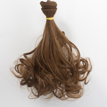 新品新品sd可儿AS娃叔bjd叶罗丽内扣梨花卷娃娃假发手工DIY发排15cm 30# 横长1米，竖长15厘米