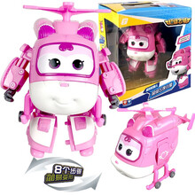 奥迪双钻 正版超级飞侠玩具套装全套大号变形机器人乐迪多多小爱莉酷雷 大版变形机器人-小爱710240 送：运费险+贴画